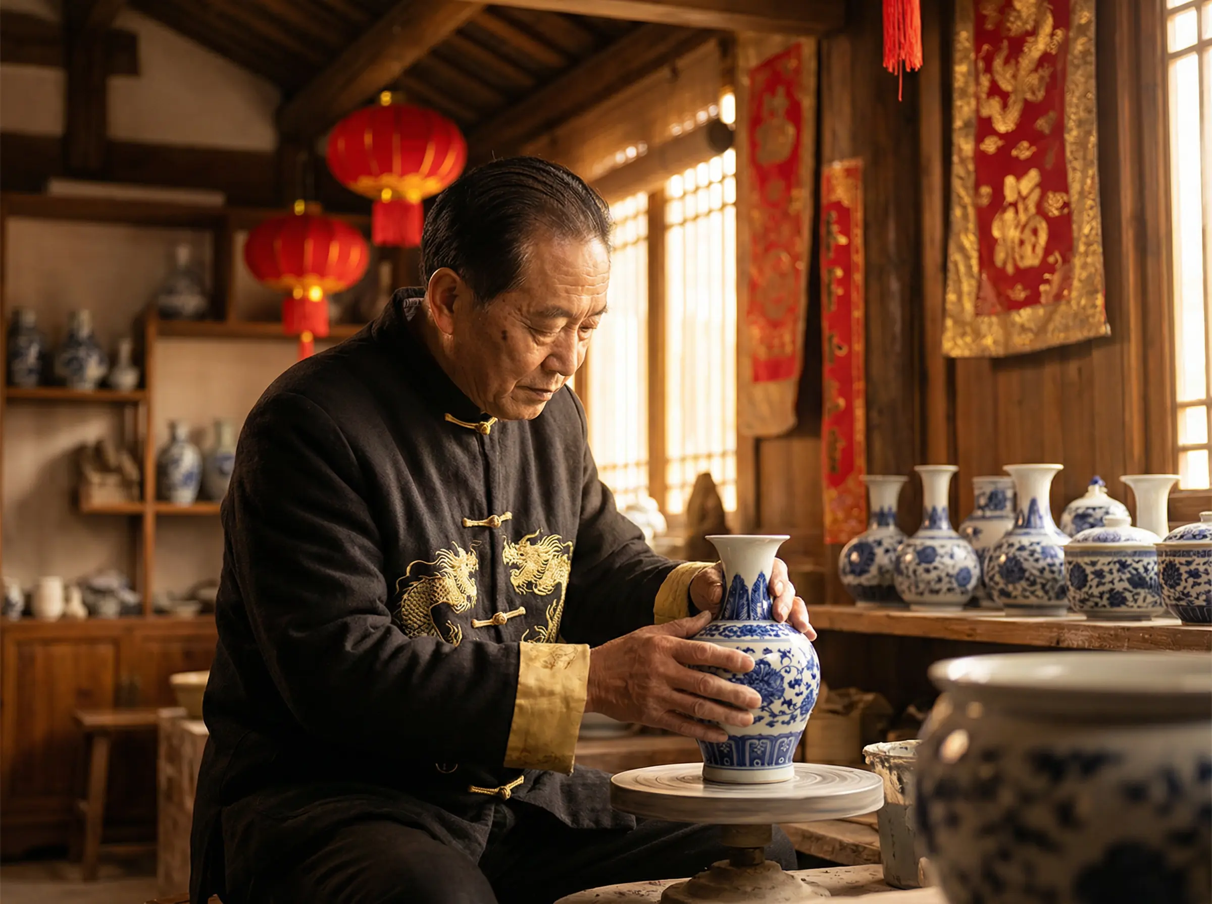 少女秩序小鱼 瓷器工艺视频封面